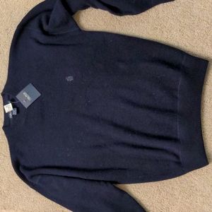 Nautica Navy wool vintage sweater